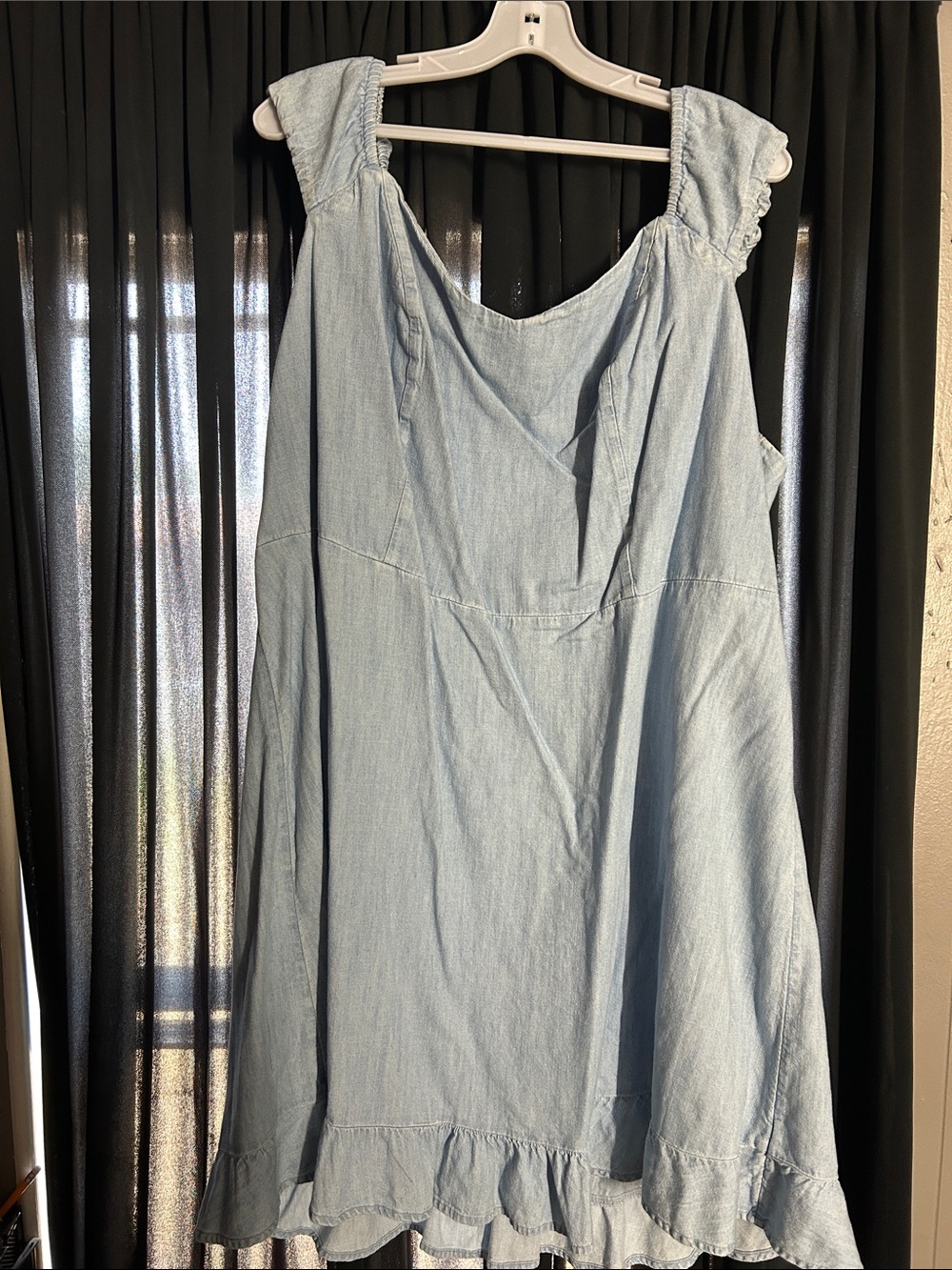Old Navy Light Blue Denim Mini Dress